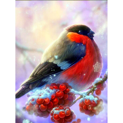 

Diamond Painting Animal Full Round Drill 5D DIY Diamond Embroidery Bird Picture Of Rhinestone Home Decor Gift