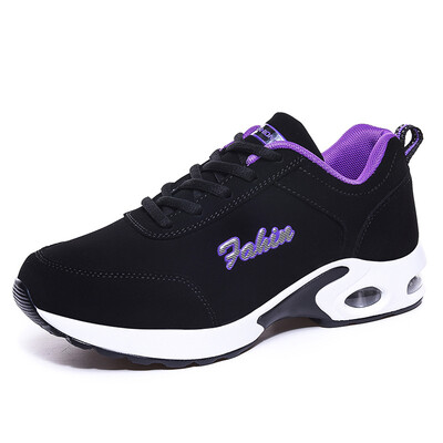 

LZJ 2019 Women Sneaker Autumn Fashion Breathable Air Mesh Lace Up Casual Shoes Ladies Soft Flat Comfort Warm Walking Shoes 35-40