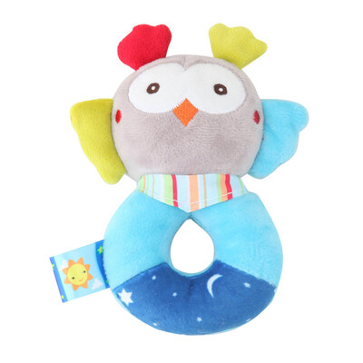 

Tailored Animals Hand Bells Baby Soft Toys Rattle Bed Kids Grip Toy