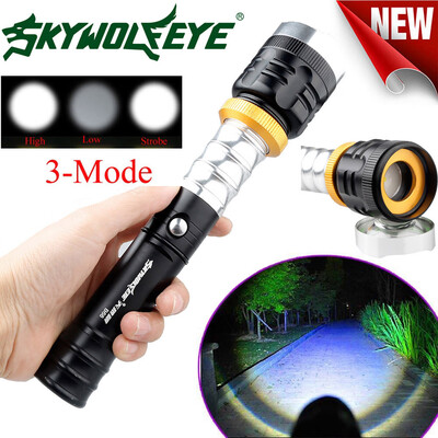 

Saidsome Super Bright 3 Modes XML T6 LED 18650 Rechargeable Flashlight Torch Lamp NEW flashlight lamp