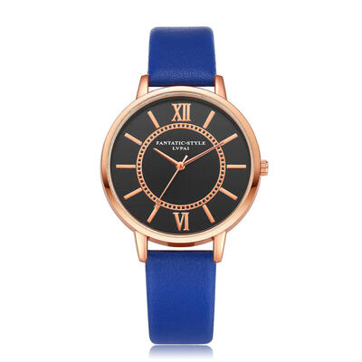 

Hot Womens Watches Business Style Dial Ladies Simple Quartz Wristwatch Casual Leather Strap Clock Gift Mujer Bayan Kol Saati