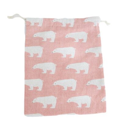 

Cotton Linen Storage Bags Drawstring Sack Travel Bag Rope Pouches Candy Bag shopping bag