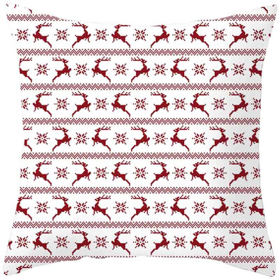

Tailored 2020Merry Christmas Pillow Cases Cotton Linen Sofa Cushion Cover Home Decor