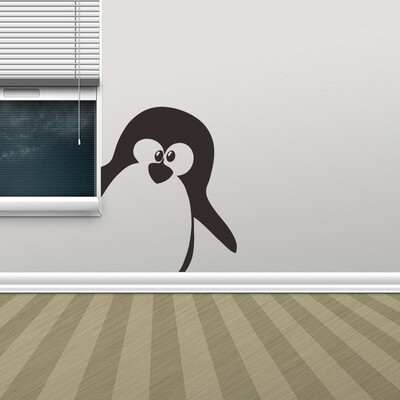 

Gobestart DIY Removable Penguin Wall Stickers Home Decorative Decal Kids Nursery Baby Room