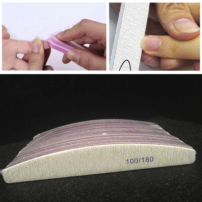 

Toponeto 10PCS Nail Art Sanding Files Buffer Block Manicure Tools Pedicure UV Gel Set