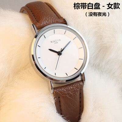 

Watch mens watch Korean simple fashion water-proof non-mechanical quartz watch lovers watch movement womens watch