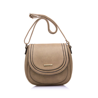 

REALER women shoulder bags ladies solid messenger bag female small handbag artificial leather small saddle crossbody bag purse