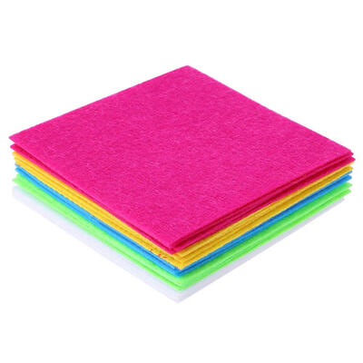 

20pcs Colorful Craft Non Woven Fabric Felt Cloth DIY Bundle for Sewing Doll