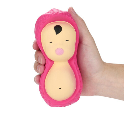 

Siaonvr Squeeze Peanut Dolls Cream Bread Scented Slow Rising Toys Phone Charm Gifts