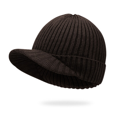

There is a knit cap elastic fit for 55-58CM head circumference