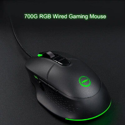 

xiaomi MIIIW 700G RGB Colorful Wired Gaming Mouse 6 Buttons 7200DPI Ergonomic Gamer PC Mouse