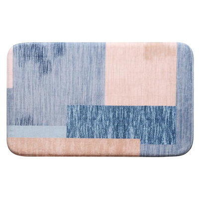 

Simple Flannel Carpet Rug Bedroom Kitchen Door Floor Mat Bath Non-Slip Pad