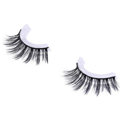 

Gobestart Natural Fashion Eyelashes Eye Makeup Handmade Long False Lashes Thick Sparse