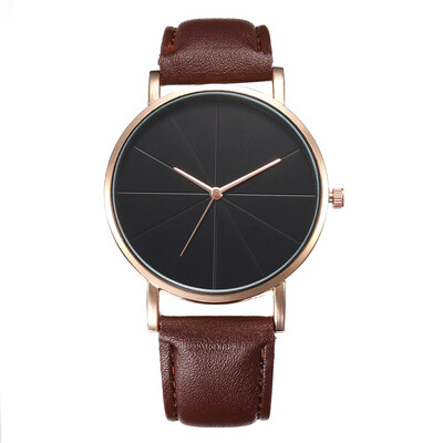 

2019 hot fashion simple belt watch female