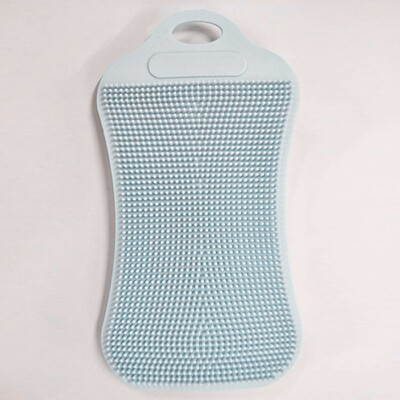 

Toponeto 1Pc Silicone Dish Washing Sponge Scrubber Kitchen Cleaning Antibacterial Tool BU