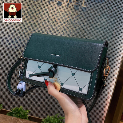 

On the new small bag womens new 2019 tide texture Korean fashion shoulder bag foreign style Joker Messenger bag