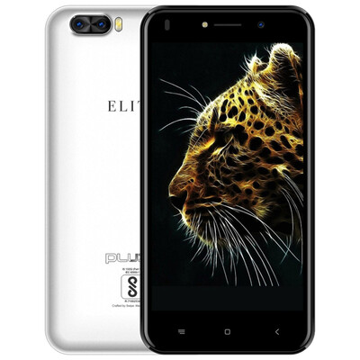 

PLUZZ Elite Dual 4G Smartphone 50 inch Android 70 SC 9832 Quad Core 13GHz 1GB RAM 8GB ROM 50MP 03MP Rear Camera 2500mAh Bui