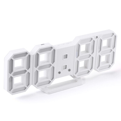 

Gobestart Practical Table Desk Night Wall Digital LED Clock Alarm Watch 2412 Hour Display