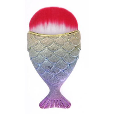 

Cosmetic Makeup Fish Brush Fishtail Bottom Powder Foundation Blush Brush