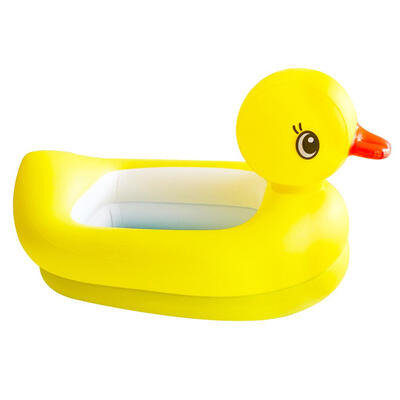 

Cartoon Portable Pool Bathtub Inflatable Foldable Safety Pool Cushion Gift