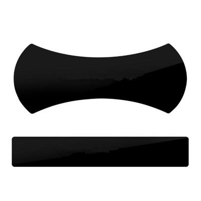 

2Pcs Pack Strong Sticky Nano Rubber Universal Gel Pad Car Phone Bracket Holder Black