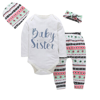 

Baby Sets Childrens Four-piece Baby Coat Plus Pants Plus Hat Plus Headdress Comfortable For Dressing