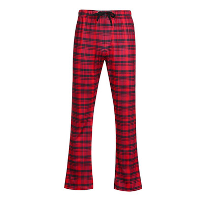 

Tailored Mens Fashion Summer Casual Plaid Printing Drawstring Long Pajamas Pants Trouser