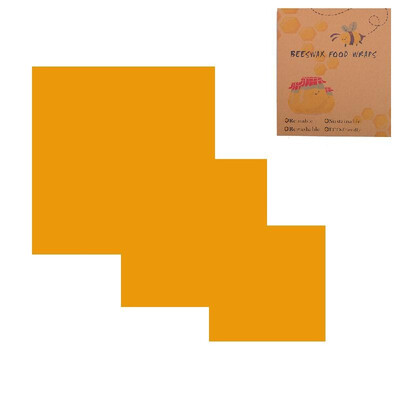 

Beeswax Food Wraps Food Covers Reusable Eco-Friendly Wash Wrap Stretch Lids