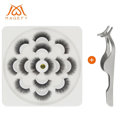

〖Follure〗7 Pairs Of Lotuses With 3D Mink False Eyelashes And Natural Dense Eyelashes