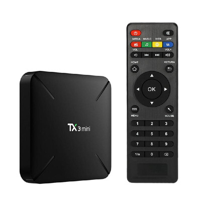 

TX3 mini Smart Android 71 TV Box Amlogic S905W Quad Core H265 2GB 16GB DLNA WiFi LAN HD Media Player