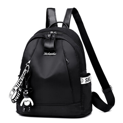 

Leisure forest tourism schoolbag ins cloth double shoulder bag female tide brand small backpack Korean version of junior high scho