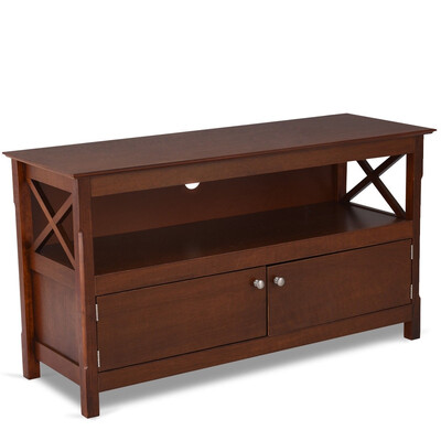 

44" Wooden Storage Cabinet TV Stand