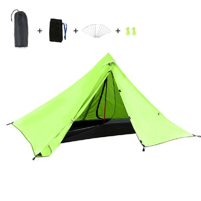 

Double Layer Water Resistant Backpacking Tent Outdoor Camping Tent for Fishing Hunting Beach Travel