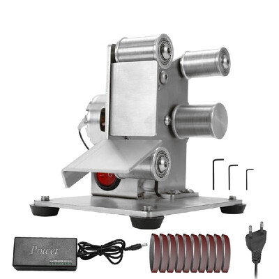 

Multifunctional Grinder Mini Electric Belt Sander DIY Polishing Grinding Machine Cutter Edges Sharpener