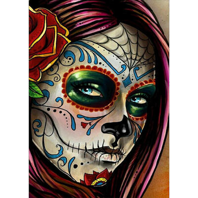 

5D DIY Full Drill Diamond Painting Novelty Girl Cross Stitch Embroidery Kit
