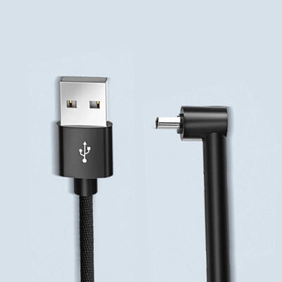 

ROCK Mobile Phone Cable USB Type C Bend Fast Charging Cables For Huawei Xiaomi 8-Type-C