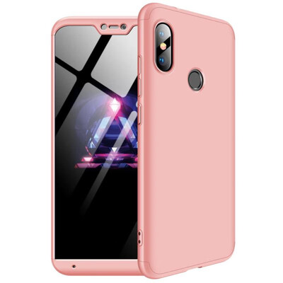 

MOONCASE Red rice 6 Pro three-section all-inclusive shield - pink