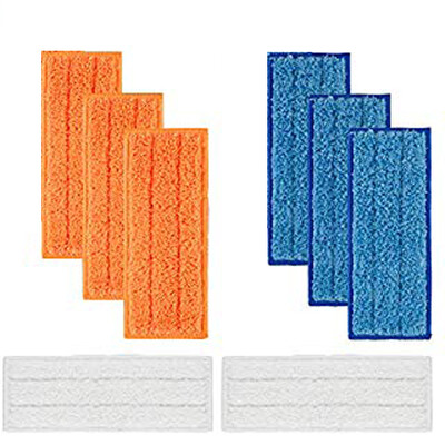 

〖Follure〗8PC Detachable Washable Mopping Pads Replacements For iRobot Braava Jet 240 241