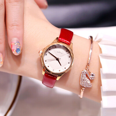 

Womens watch 2019 fashion small dial rhinestone net red watch female ins wind Sen vibrating the same student temperament
