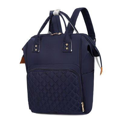 

Pure Color Mommy Travel Backpacks Big Nylon Maternity Nappy Top-handle Bags