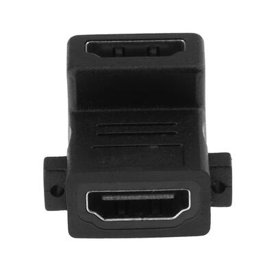 

4Kx2K 20V HDMI Female To Female Adapter 90 Degree Port Connector Plug