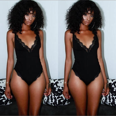 

SEXY Women Ladies Lace Clubwear Playsuit Bodycon Party Jumpsuit&ampampRomper Trousers