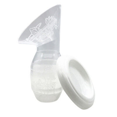

〖Follure〗Silicone Mom Manual Breast Pump Baby Breastfeeding Milk Saver Suction Bottle PK