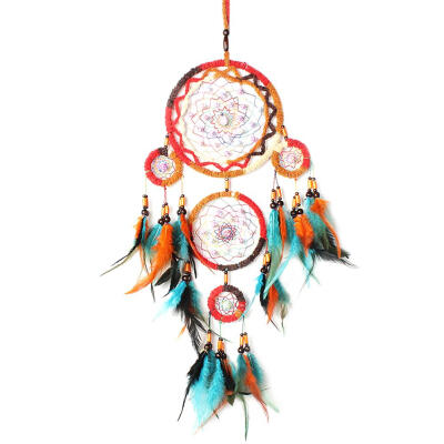 

Colorful Handmade Big Dream Catcher Wall Hangings Living Room Decor Gift