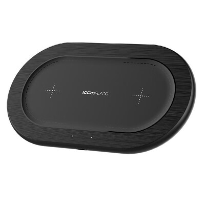 

ICONFLANG X2 Qi Wireless Charger Charging Pad for iPhone X 8 7 Plus Samsung S9 S8 Plus
