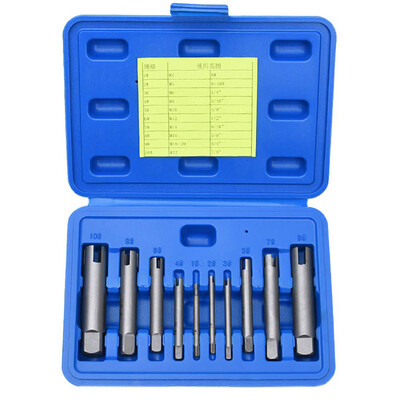 

〖Follure〗High Quality Steel Broken Head Taps Remover Stripped Screw Tap Extractor Set