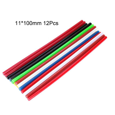 

11100mm 12Pcs Colorful DIY Hot Melt Glue Bars Non-toxic Glue Bar for Glue Machine Craft