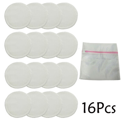 

〖Follure〗Bamboo Remover Pads Pack Of 8 Reusable Organic Cotton Pads With Laundry