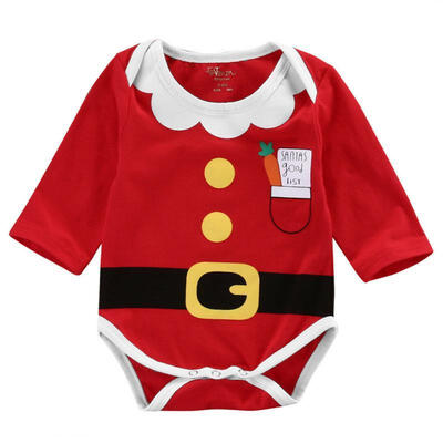 

Xmas Infant Baby Boy Girl Christmas Clothes Party Rompers Outfit Costume
