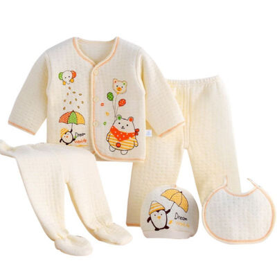 

China Baby Clothes set Newborn Boys Girls Soft Outfit Print Shirt&Pants Cotton clothing